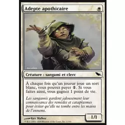 Adepte apothicaire