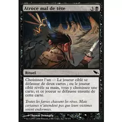 Atroce mal de tête