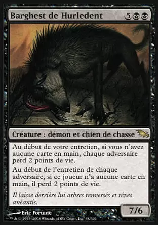 Shadowmoor - Barghest de Hurledent