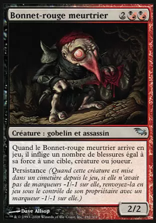 Shadowmoor - Bonnet-rouge meurtrier
