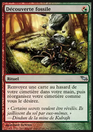 Shadowmoor - Découverte fossile