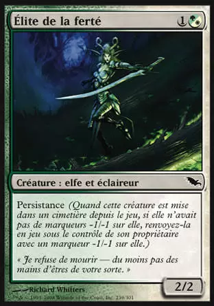 Shadowmoor - Élite de la ferté