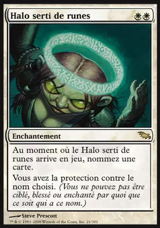 Shadowmoor - Halo serti de runes