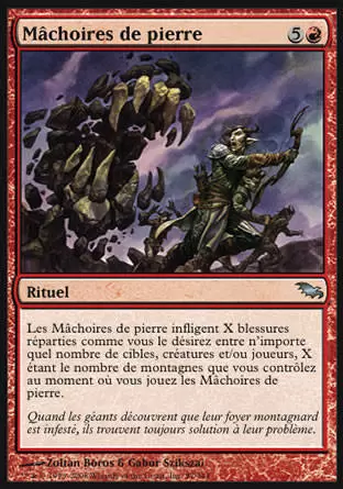 Shadowmoor - Mâchoires de pierre