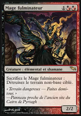 Shadowmoor - Mage fulminateur