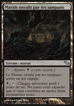 Shadowmoor - Marais envahi par les sangsues