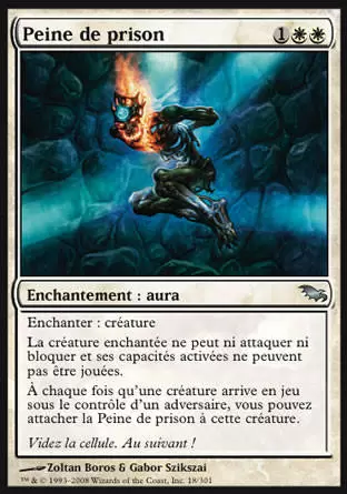 Shadowmoor - Peine de prison