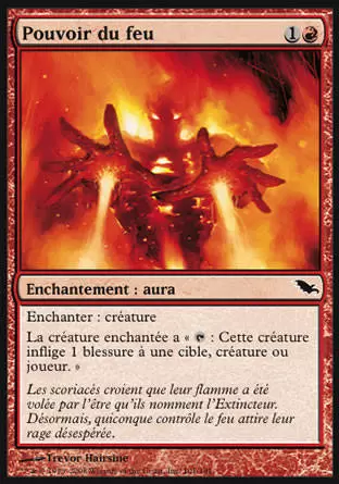 Shadowmoor - Pouvoir du feu