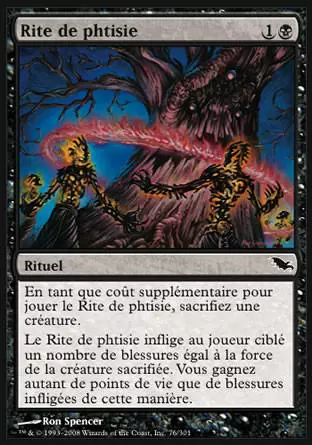 Shadowmoor - Rite de phtisie