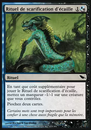 Shadowmoor - Rituel de scarification d\'écaille