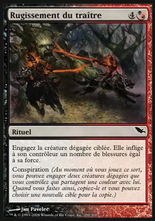 Shadowmoor - Rugissement du traître