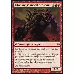 Titan au sommeil profond