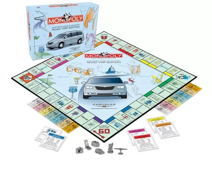 Monopoly Inclassables - Monopoly Chrysler Town & Country Road Trip Edition