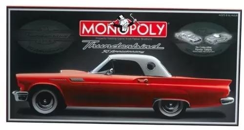 Monopoly Inclassables - Monopoly Ford Thunderbird 50th Anniversary
