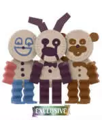 Mystery Minis Five Nights At Freddy\'s - Série 3 (The Twisted Ones) - Paper Pilate Pals