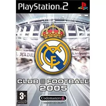 PS2 Games - Club Football 2005 : Real Madrid