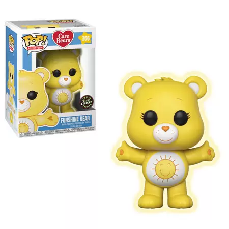 POP! Animation - Care Bears - Funshine Bear GITD