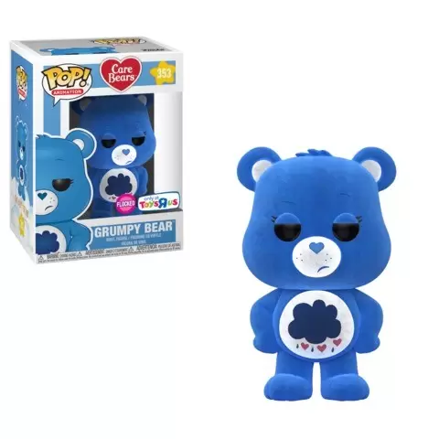 POP! Animation - Care Bears - Grumpy Bear Flocked (Toys R\' Us)