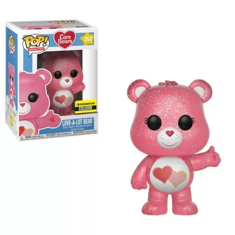 POP! Animation - Care Bears - Love-A-Lot Bear Glitter