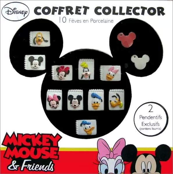 Fèves - Mickey Mouse and Friends - Coffret 10 fèves