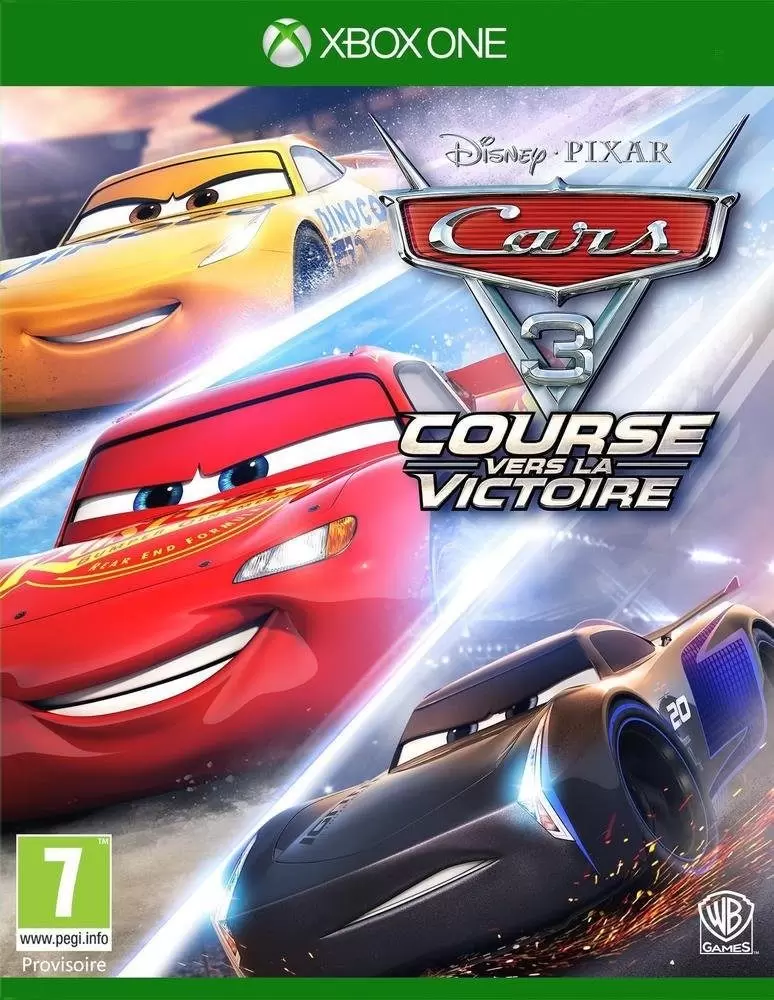 Jeux XBOX One - Cars 3 : Course vers la Victoire