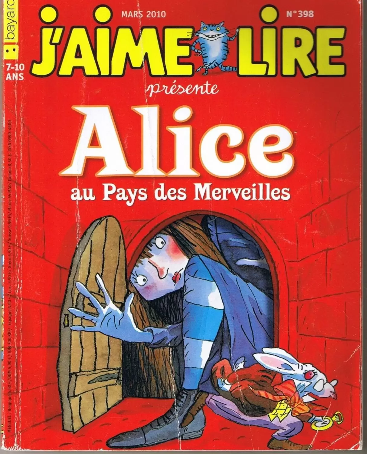 J\'aime lire - Alice au pays des merveilles=> pas de MP