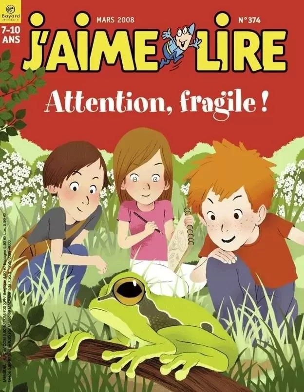 J\'aime lire - Attention fragile !