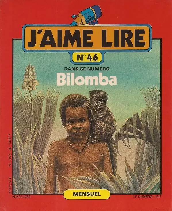 J\'aime lire - Bilomba