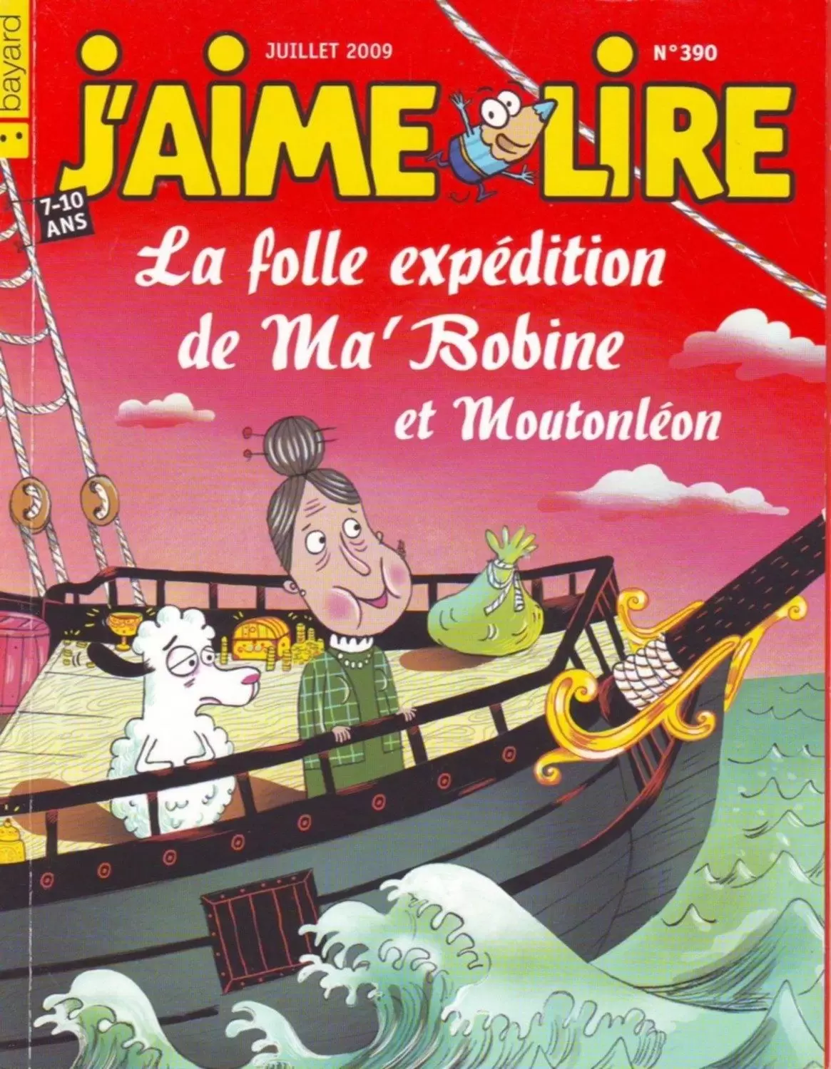 J\'aime lire - La folle expédition de Ma\' Bobine et Moutonléon