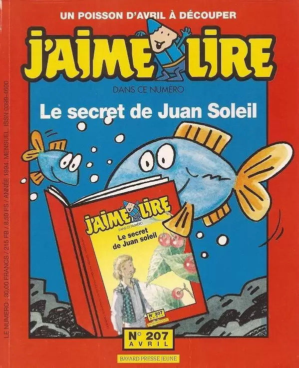 J\'aime lire - Le secret de Juan Soleil