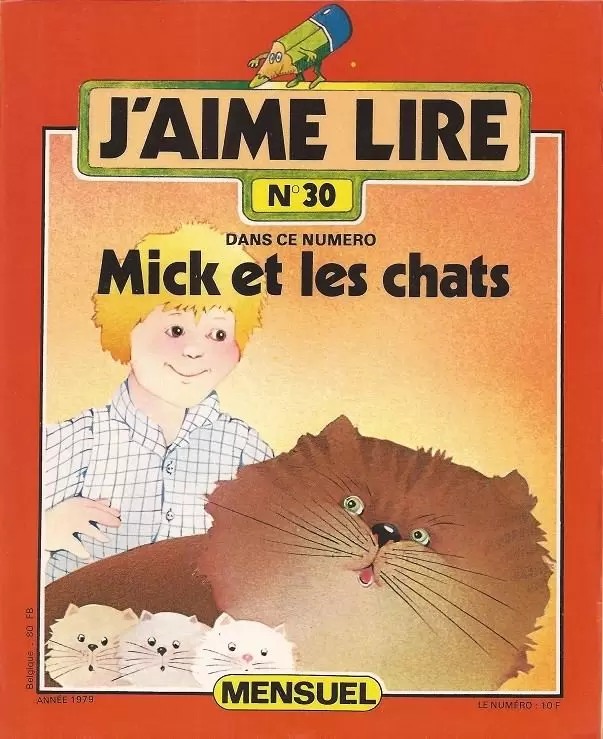 J\'aime lire - Mick et les chats