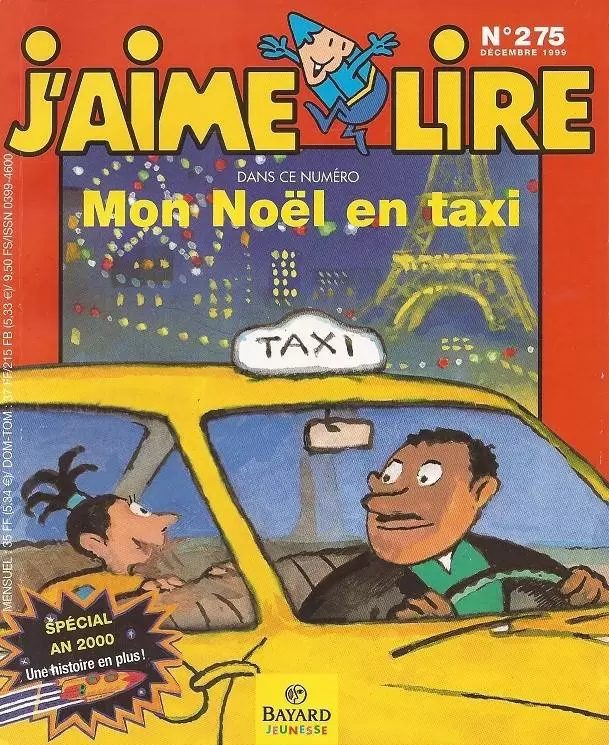 J\'aime lire - Mon Noël en taxi