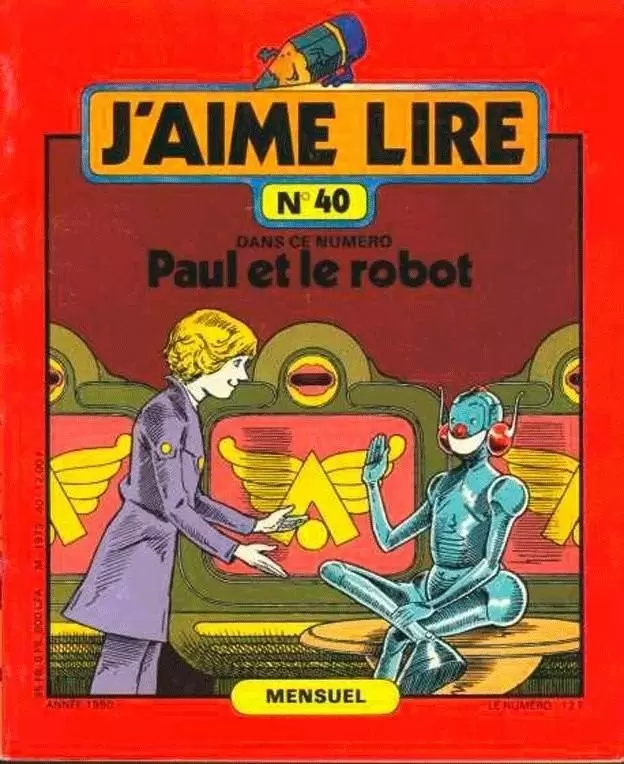 J\'aime lire - Paul et le robot
