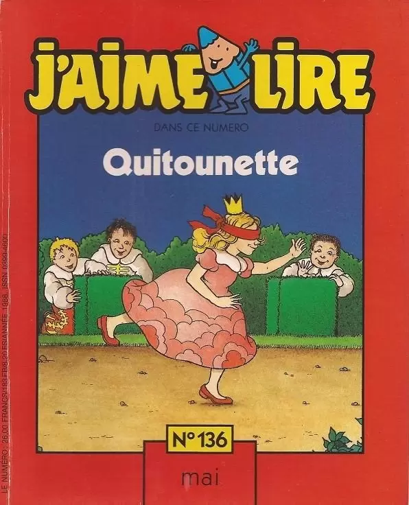 J\'aime lire - Quitounette