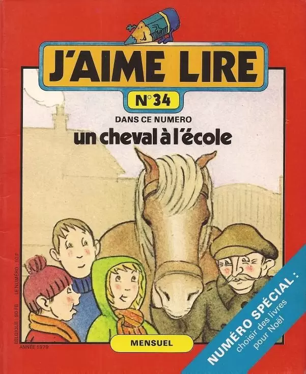 J\'aime lire - Un cheval à l’ école–MP  JO cyclisme