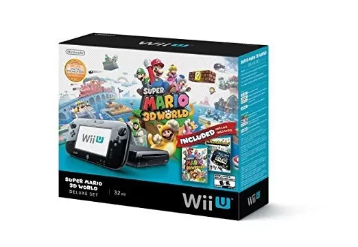 Matériel Wii U - Console  Wii U Super Mario 3D World Deluxe Set