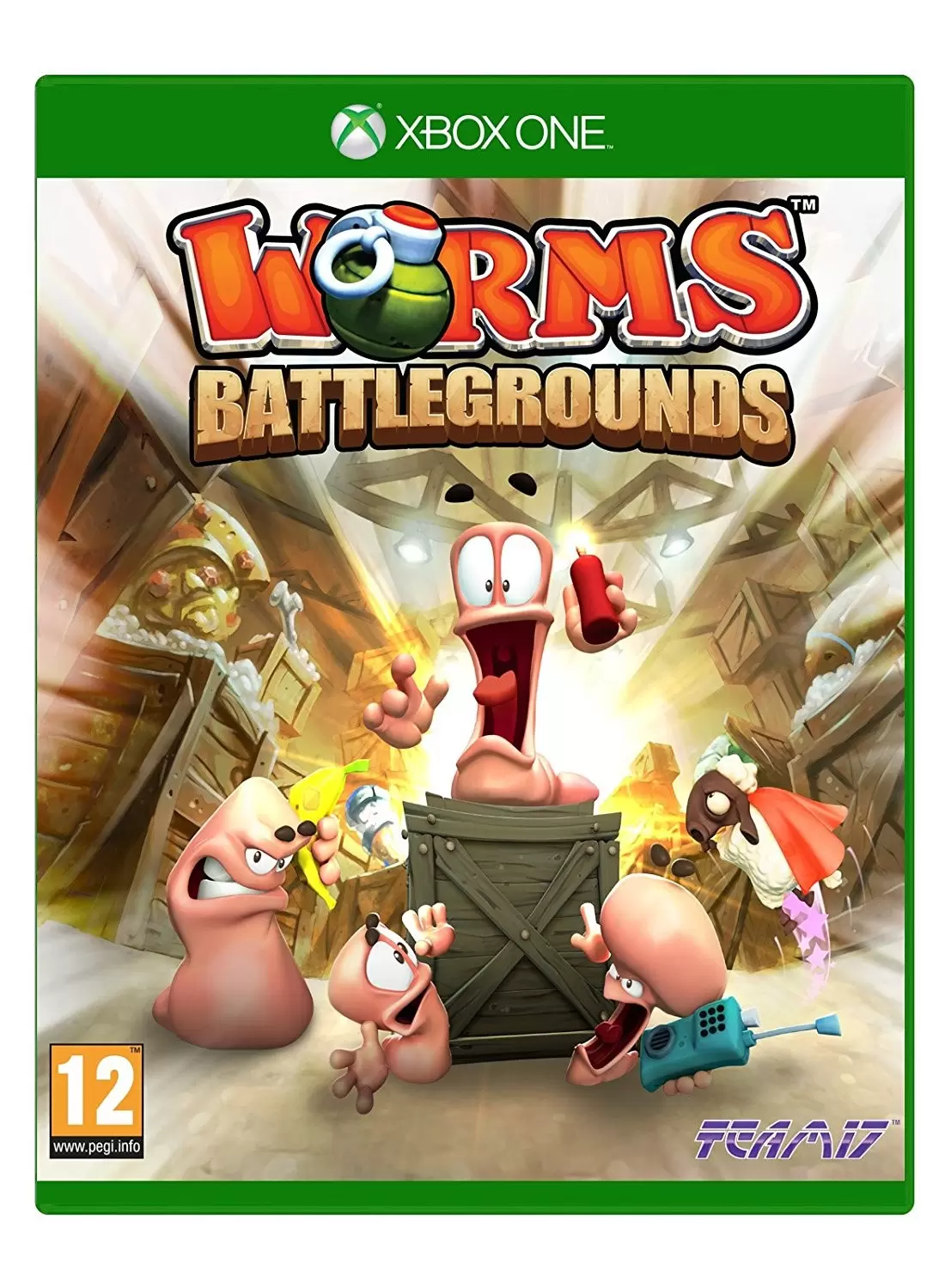 Jeux XBOX One - Worms Battlegrounds
