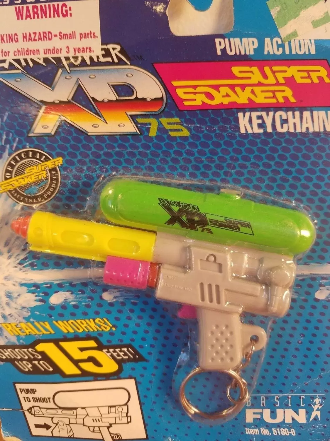 Nerf Super Soaker - XP 75 Keychain