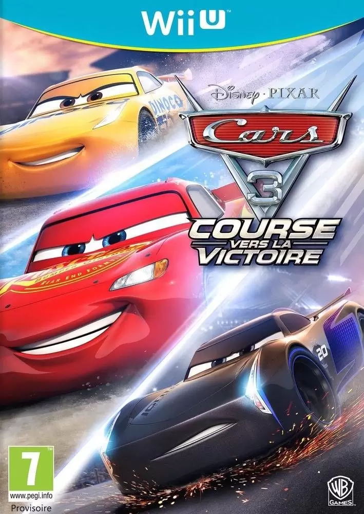 Jeux Wii U - Cars 3 : Course vers la Victoire