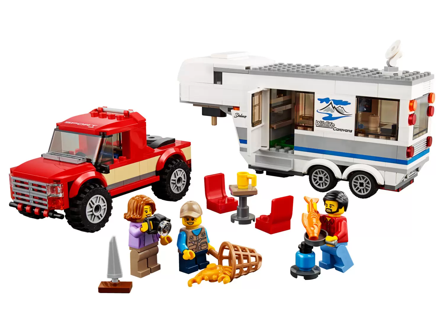 LEGO CITY - Pickup & Caravan