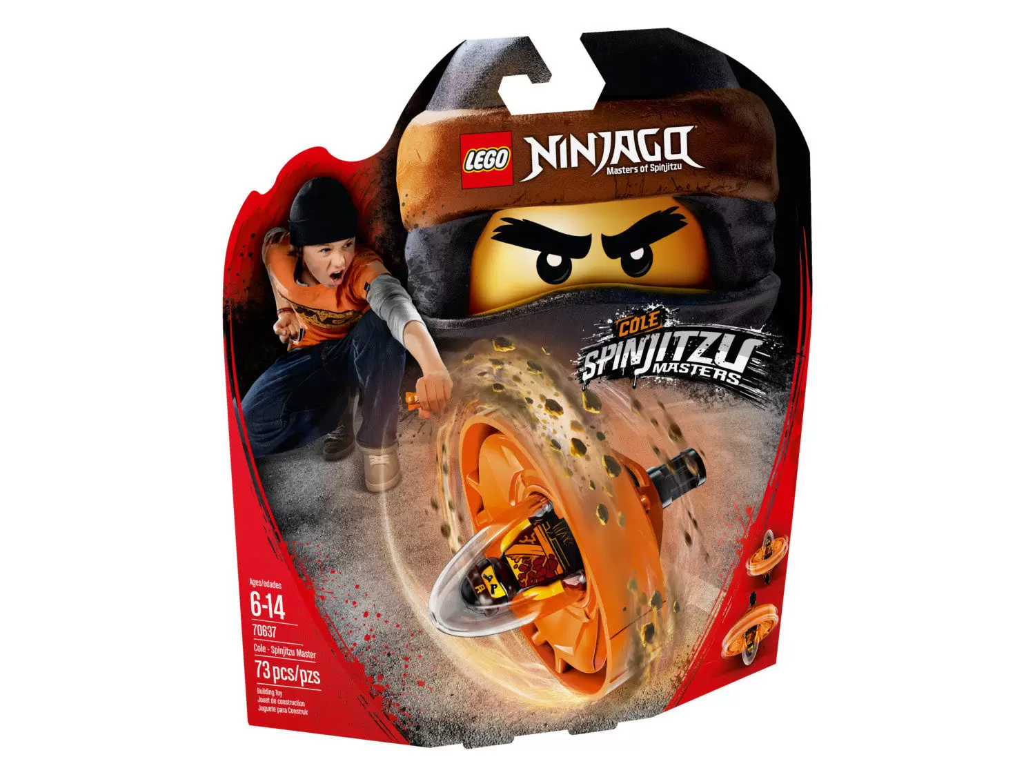 LEGO Ninjago - Cole Spinjitzu Master