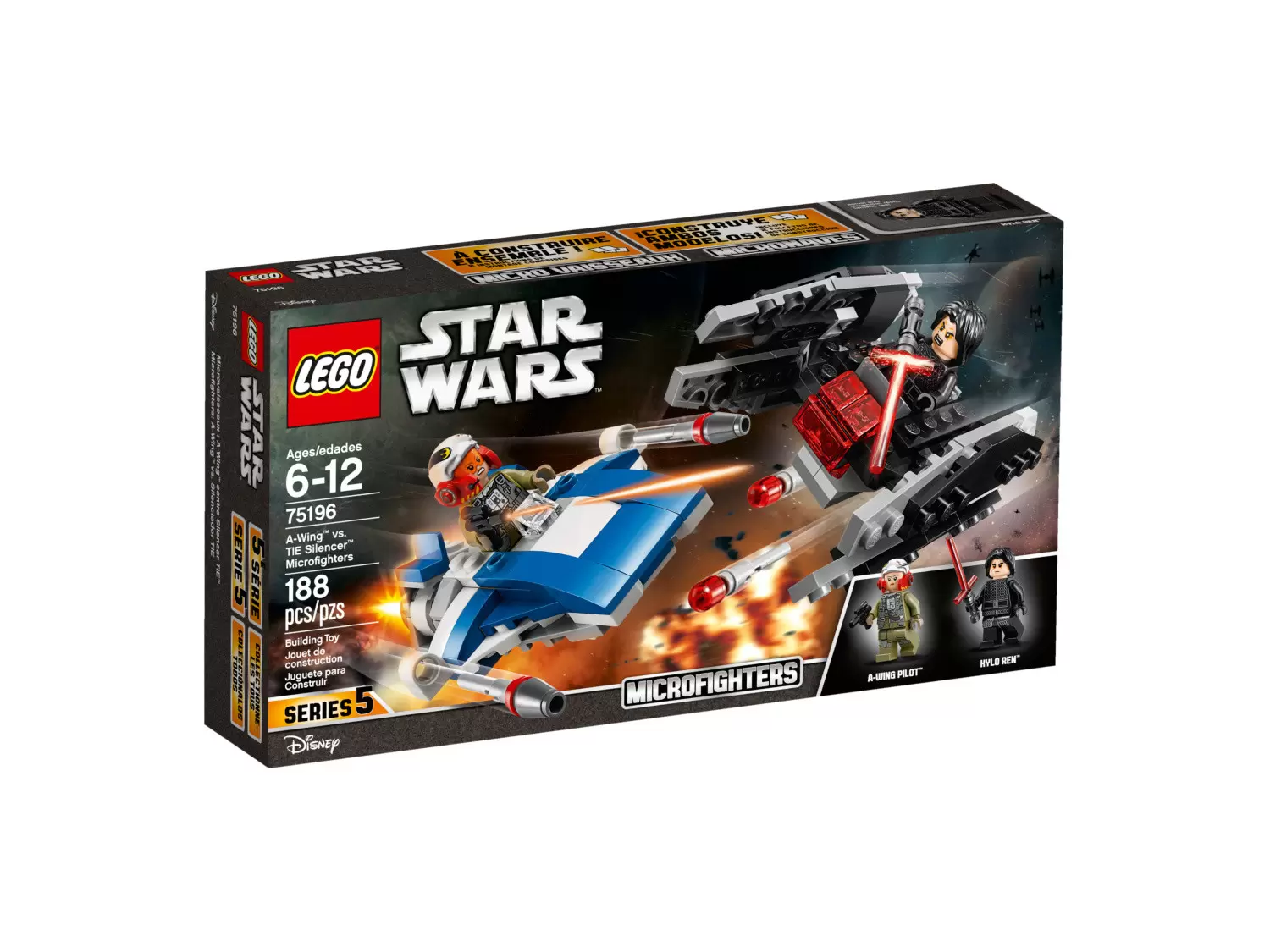 LEGO Star Wars - Microfighter A-Wing vs Silencer TIE