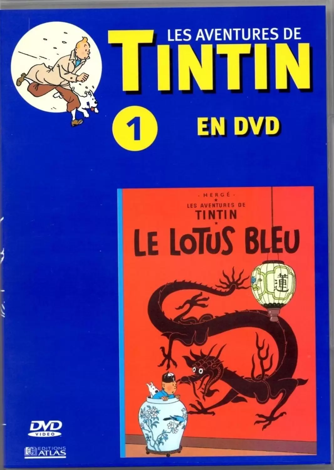 Les aventures de Tintin -  Edition Atlas - Le lotus bleu