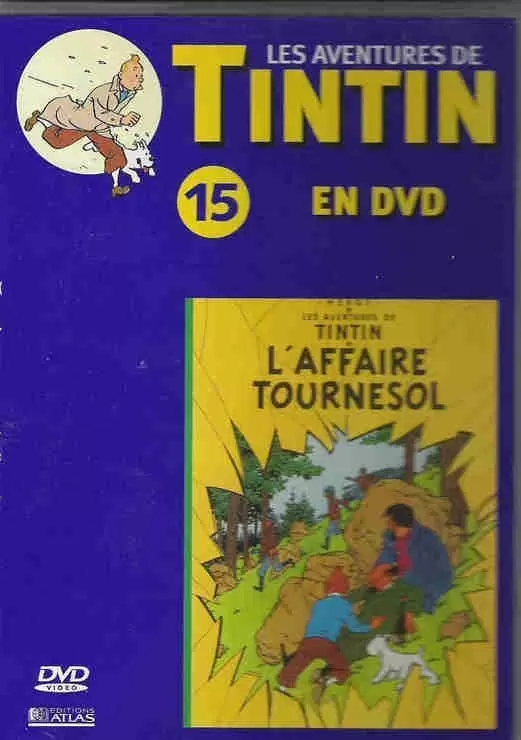 Les aventures de Tintin -  Edition Atlas - L\'affaire Tournesol