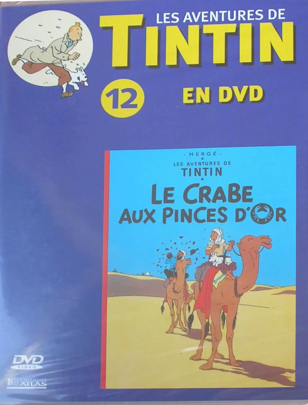 Les aventures de Tintin -  Edition Atlas - Le crabe aux pinces d\'or