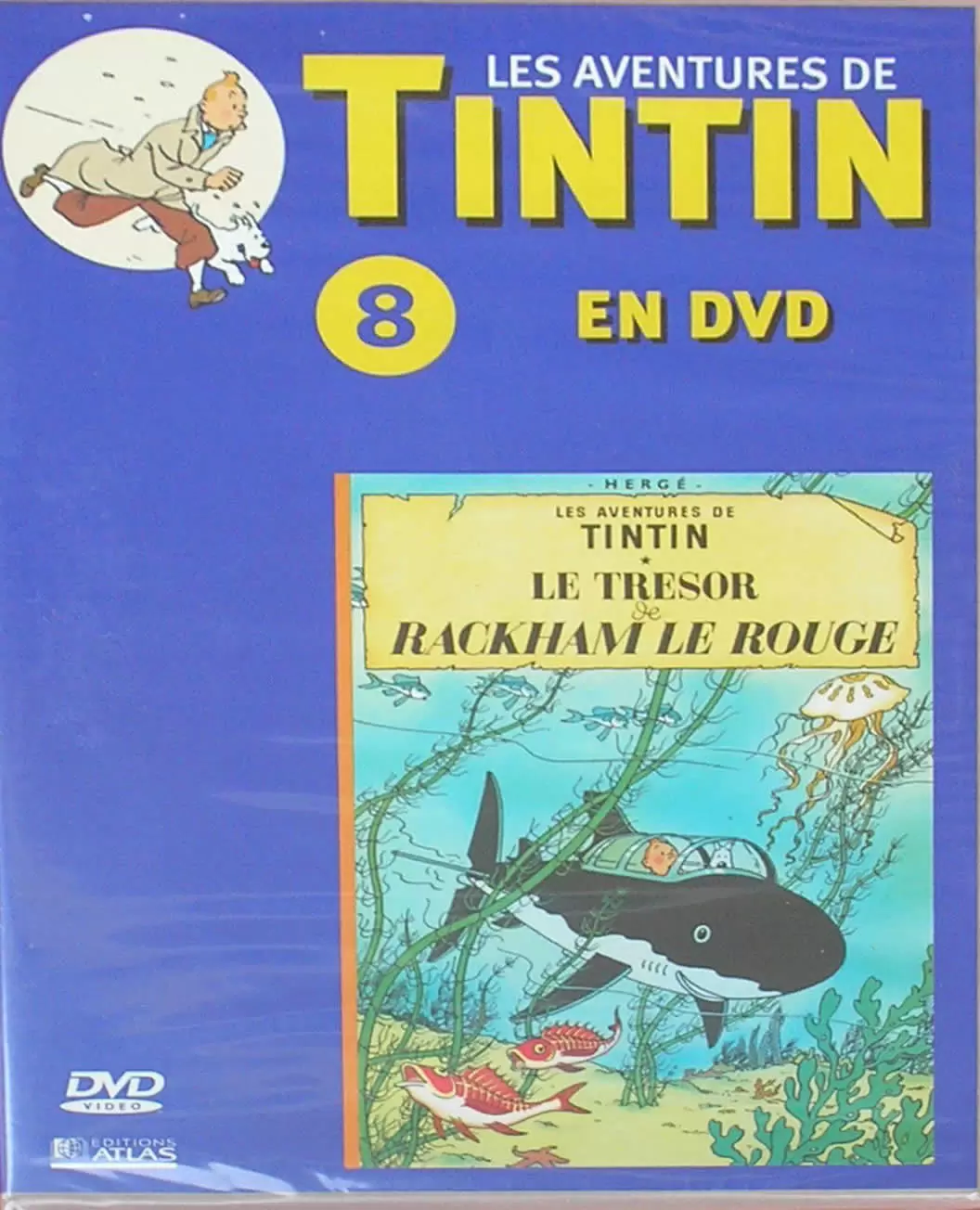 Les aventures de Tintin -  Edition Atlas - Le trésor de Rackham Le Rouge