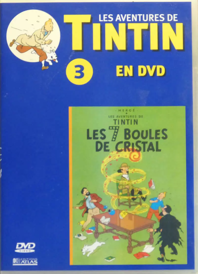 Les aventures de Tintin -  Edition Atlas - Les sept boules de cristal