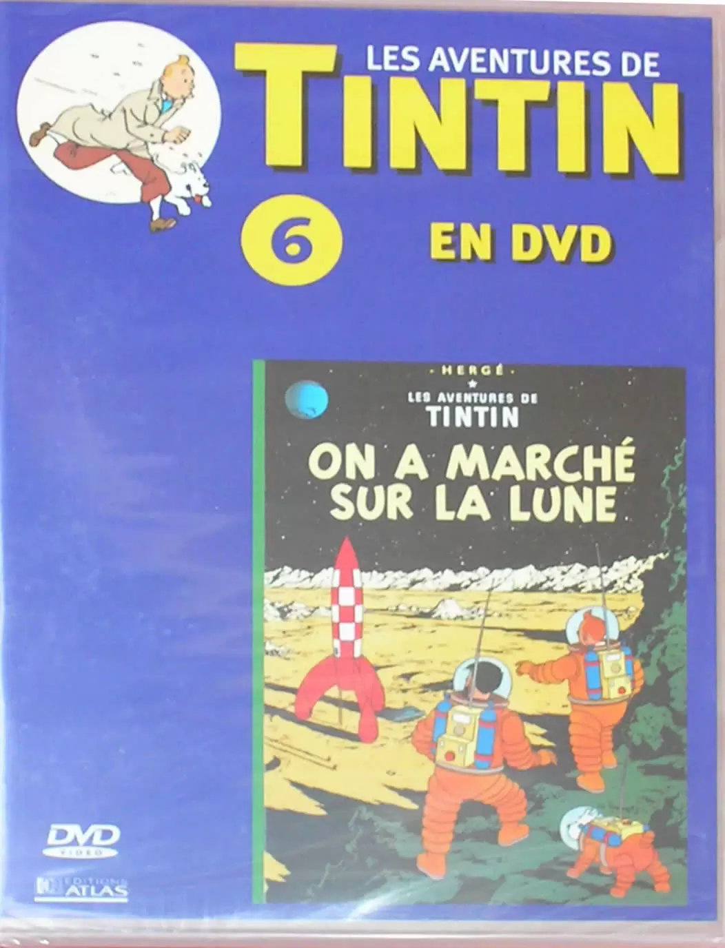 Les aventures de Tintin -  Edition Atlas - On a marché sur la lune