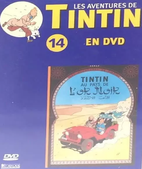 Les aventures de Tintin -  Edition Atlas - Tintin au Pays de l\'Or Noir