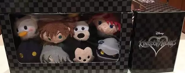 Tsum Tsum Plush Bag And Box Sets - Kingdom Hearts Set